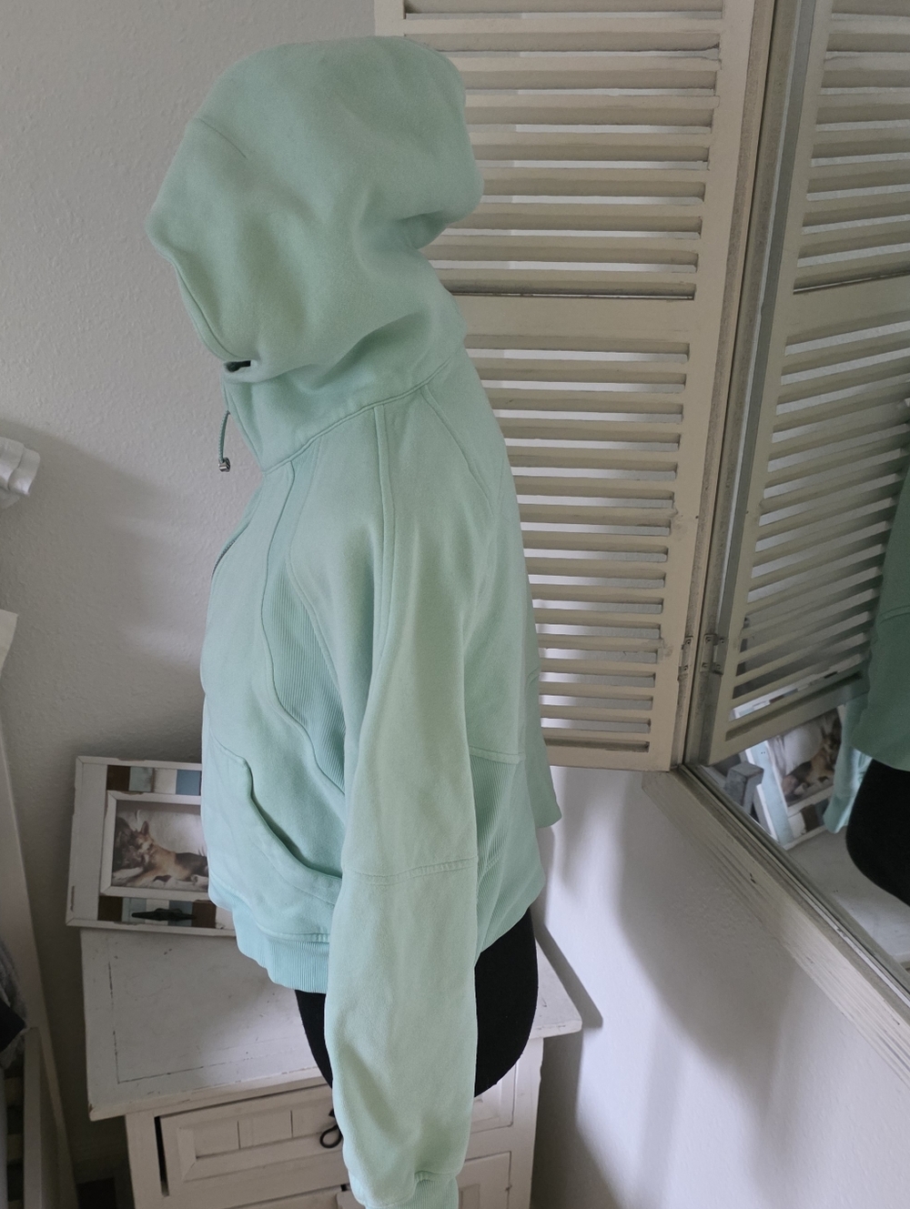Lululemon Scuba Oversized Half-Zip Hoodie Delicate Mint - Picture 9 of 12